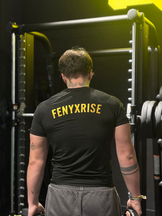 Rise compression shirt black
